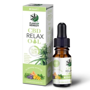 Plant of Remedy RELAX 25% CBD 5% CBG Cannabis seeds oil